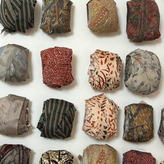 【送料込み】10m×10種ヤーンセット(計100m)| 茶