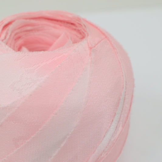 ピンク地紋花長襦袢(Y02410030)