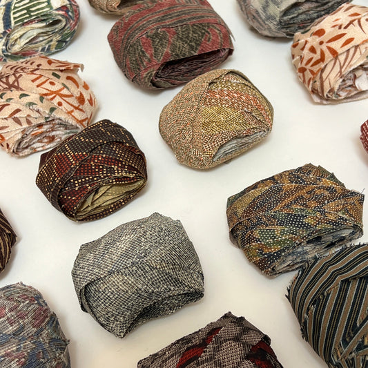 【送料込み】10m×10種ヤーンセット(計100m)| 茶