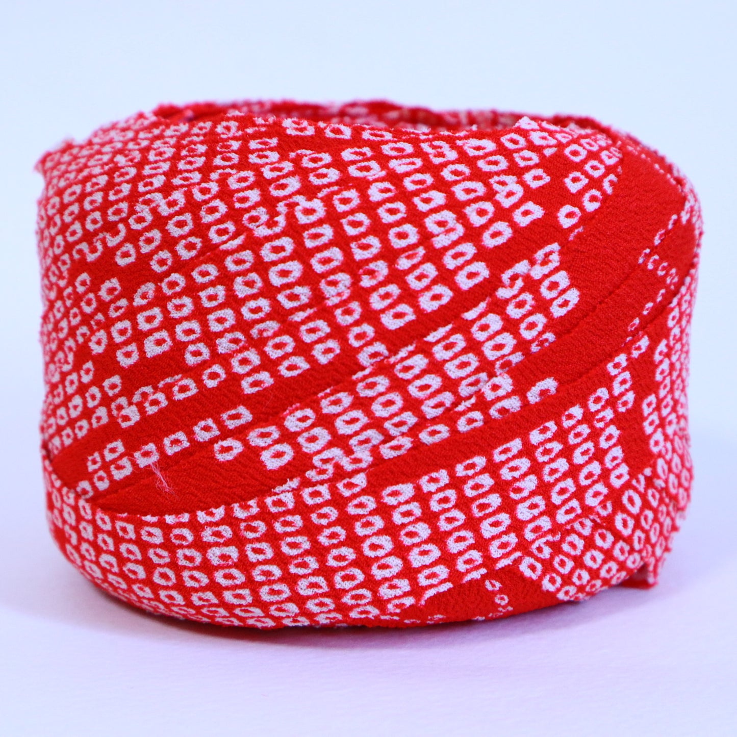 赤の絞り柄・こども着物(Y02507001②)