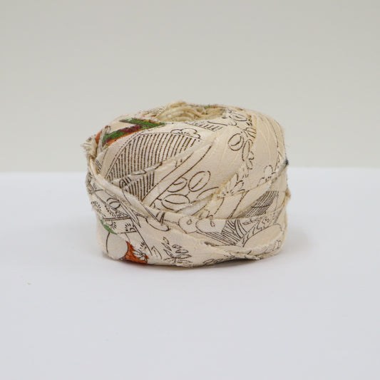 生成り屋敷に花模様(Y02206015)