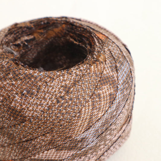 茶の大島紬(Y02512004)