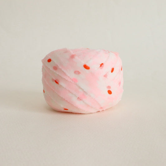 ピンクに花柄・化繊(Y02512006)