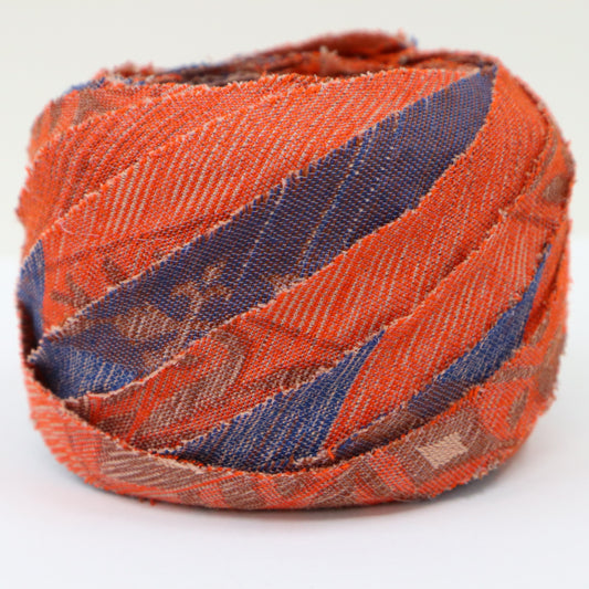 煉瓦色と紫・ウール(Y02402004)