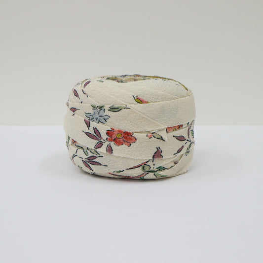 白縮緬草花模様(Y02005044)