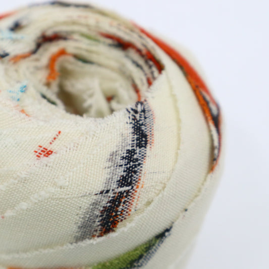 白ウールオレンジ赤黒黄緑(Y02305008)