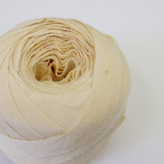 生成り無地 縮緬 (Y03000006)