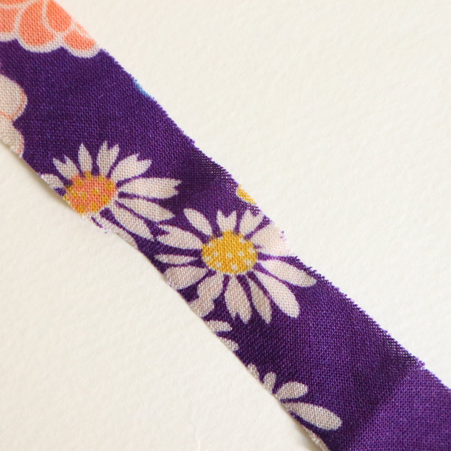 紫にカラフルな花柄・こども着物(Y02507001①)