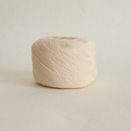 きなり(白)の無地・縮緬(Y02601002)