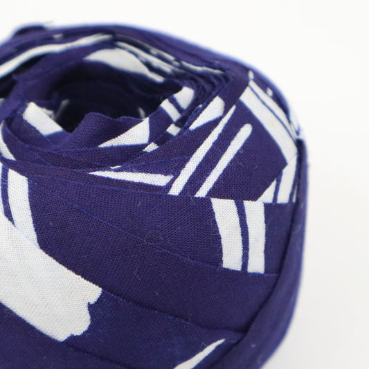 濃紺に白の柄・浴衣(Y02401023)