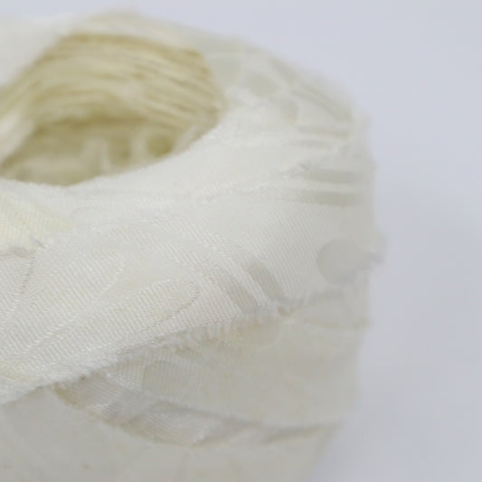 白無地菊柄 長襦袢(Y02410018)