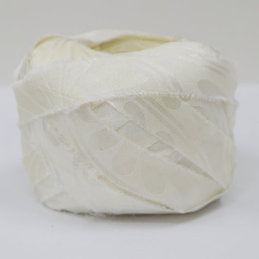 白無地菊柄 長襦袢(Y02410018)