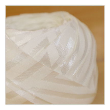 白地に紗綾型長襦袢・化繊(Y02205002)