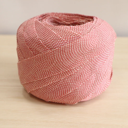 江戸小紋の鮫小紋柄・紋縮緬(Y02008059)