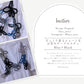 【キット】ざっくり着るショート丈のお花モチーフビスチェ　Blue×Black