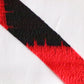 紅色と黒の格子柄・ウール（Y02311018）