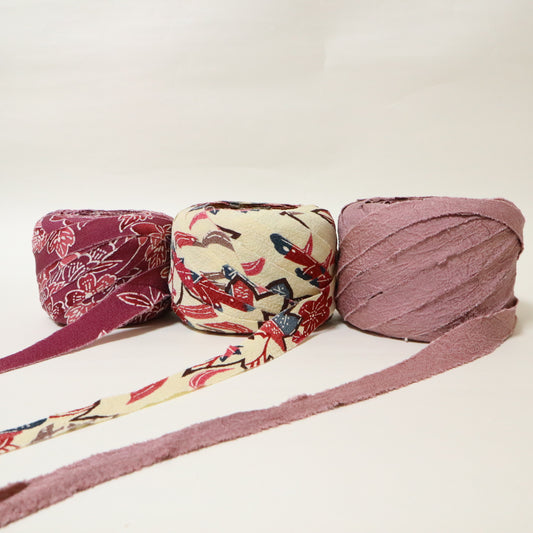 kimonoyarnお年玉BOX⑮（50m×3玉）（ロゴ入り組紐ディスク付きキットプレゼント）46％OFF