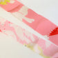 桃色にカラフルな鳥柄・こども着物(Y02507002）