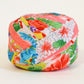 桃色にカラフルな花柄・こども着物(Y02507005）